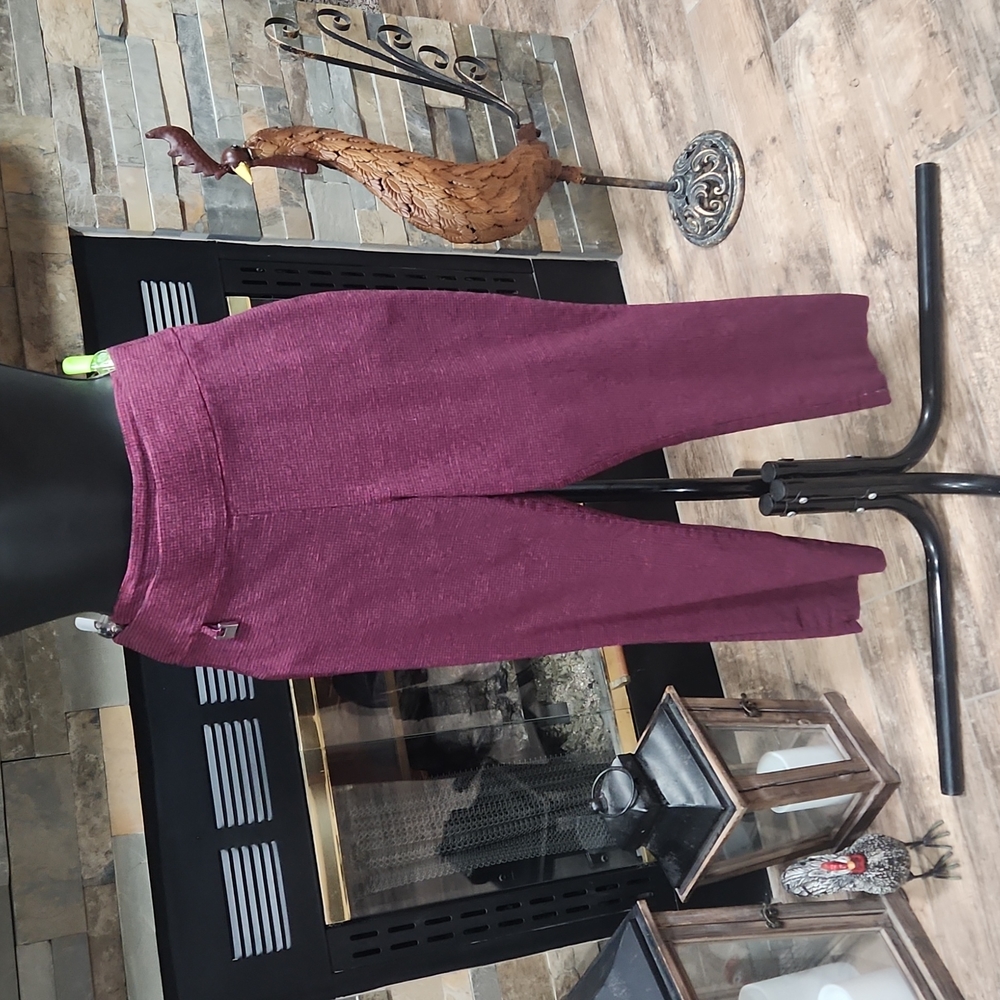 Zoe + Phoebe skinny ankle Pull-On Pants
